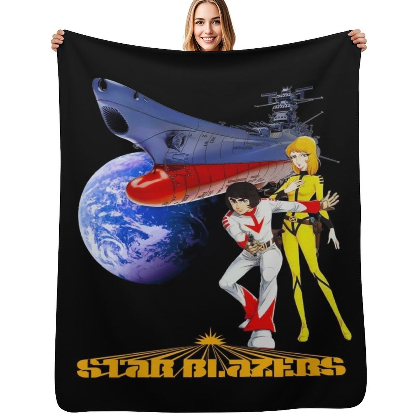 Nova Decor & Lighting Vase Glass Brun 26Cm - Star Blazers Klassiek T-shirt Wild Star