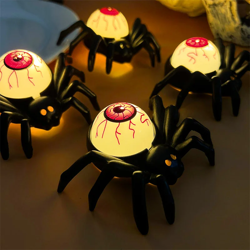 Lighting Decor For House - Halloween Decoraties LED Kaarslicht Plastic Spider