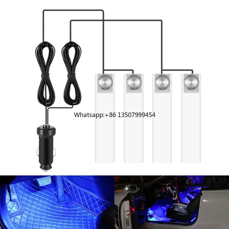 Decor Lighting & Decor Fires - Auto-sfeerverlichting 12 V decoratieve binnenlamp voor