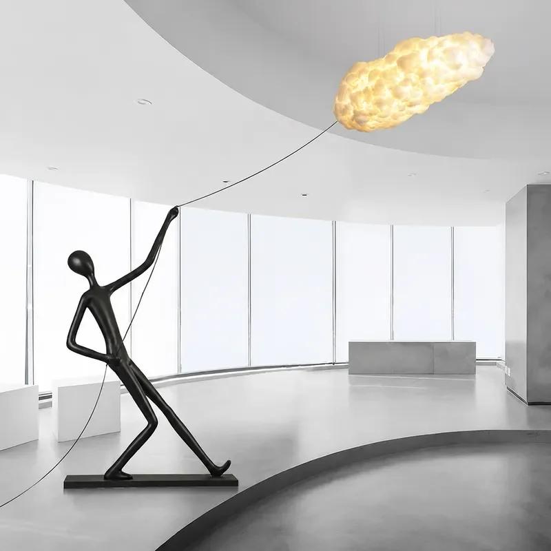 Lighting Decor Rentals - Wolk-kroonluchter voor woonkamer, slaapkamer, eetkamer, theehuis,