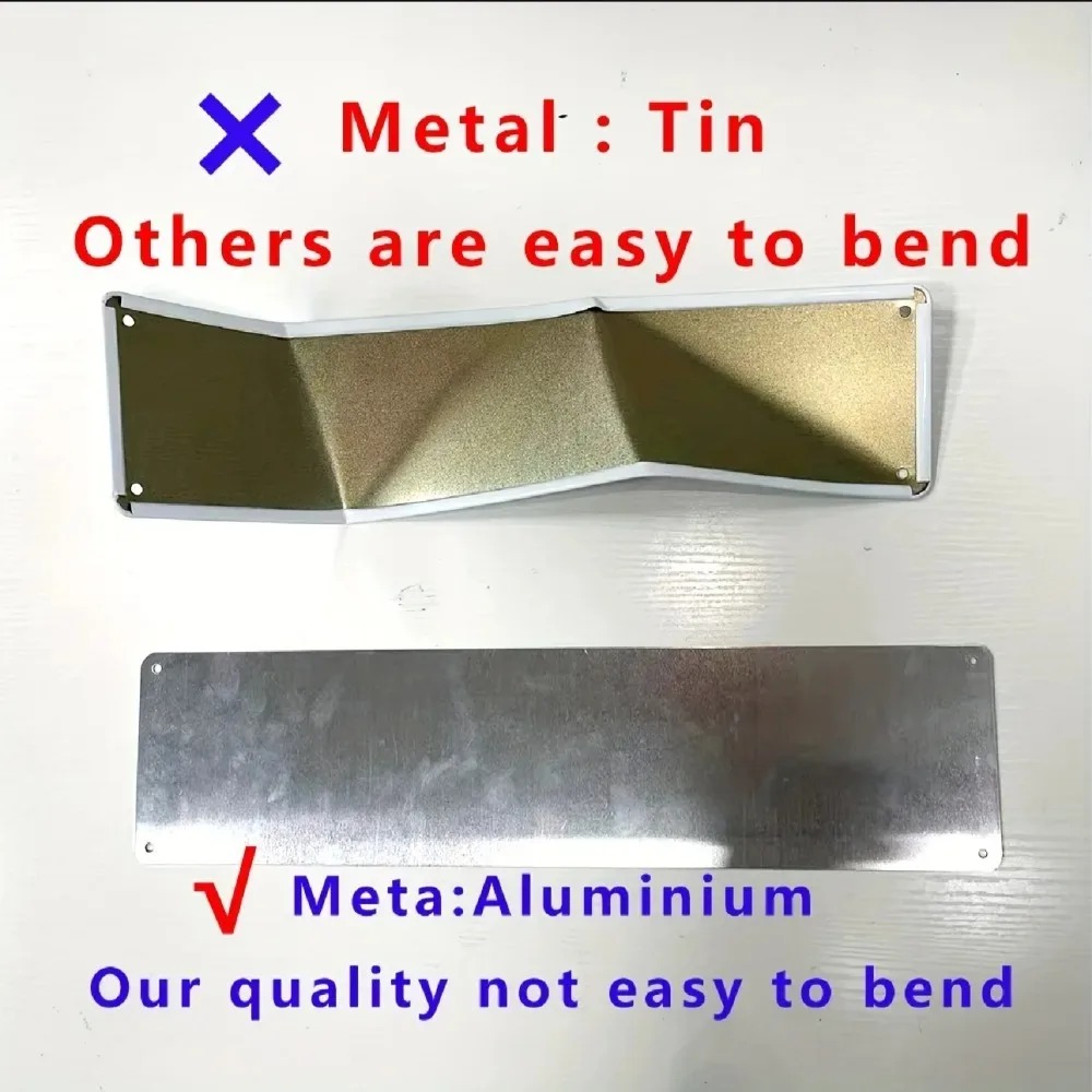 [2D plat] 1 stuk gepersonalise - Lighting Metal Wall Decor recensie en prijs