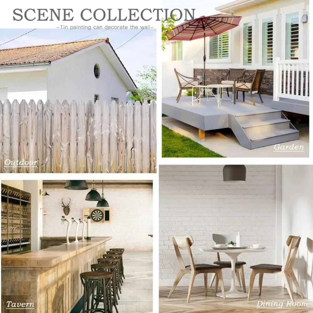 [2D plat] 1 stuk gepersonalise - Lighting Metal Wall Decor recensie en prijs