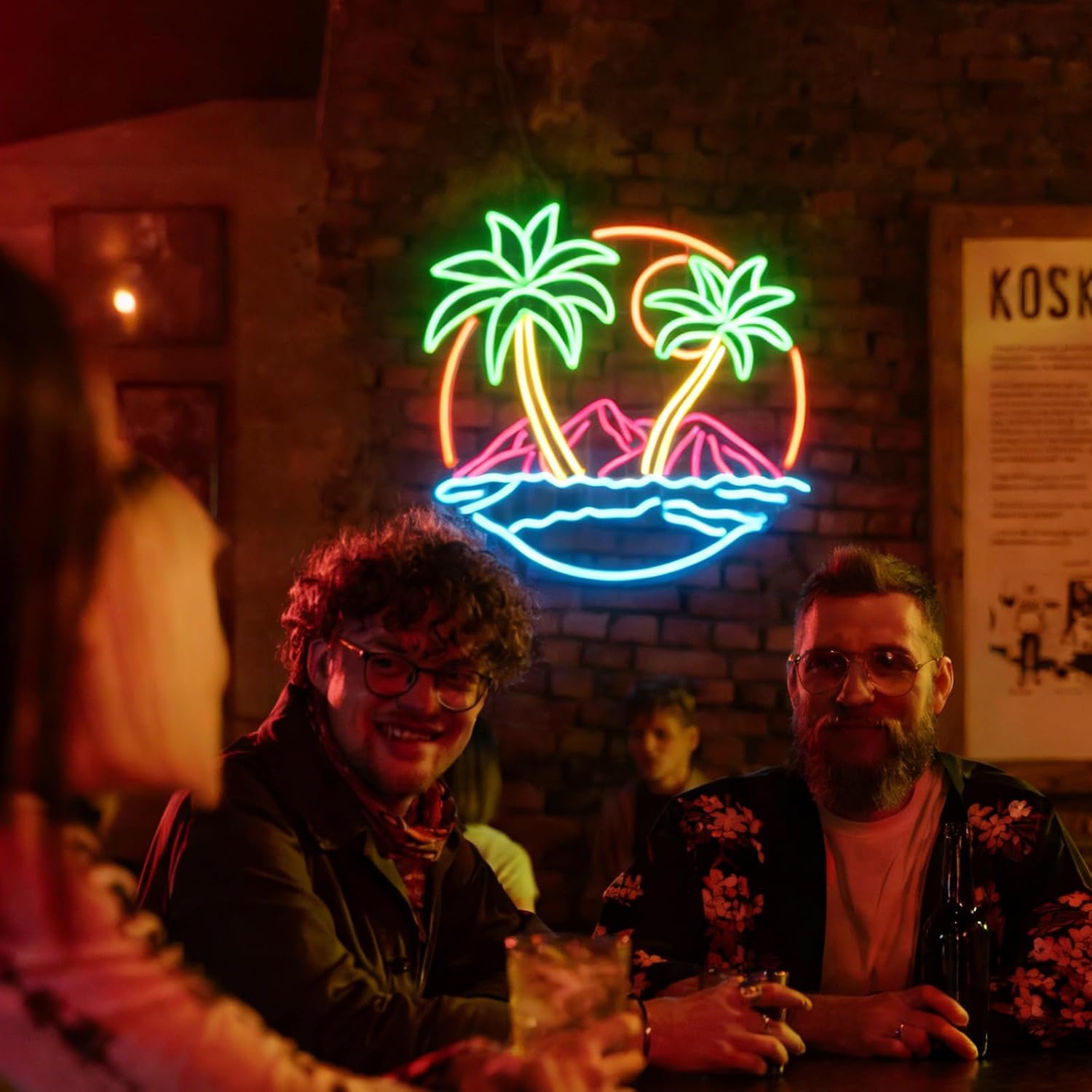 Tropische Palmboom LED Neon Li - Lighting Decor Rentals recensie en prijs