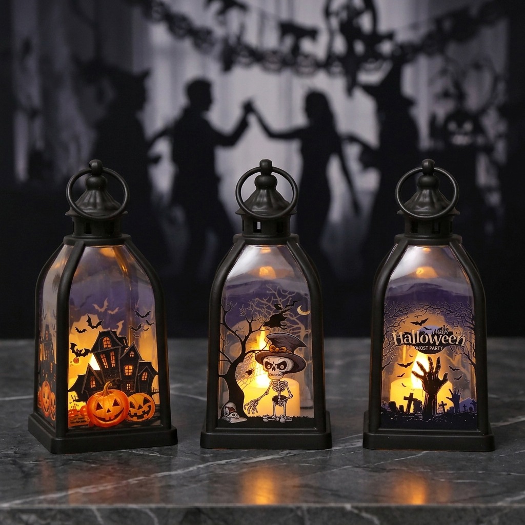 Halloween Ghost Castle-thema h - Lighting Decor For House recensie en prijs