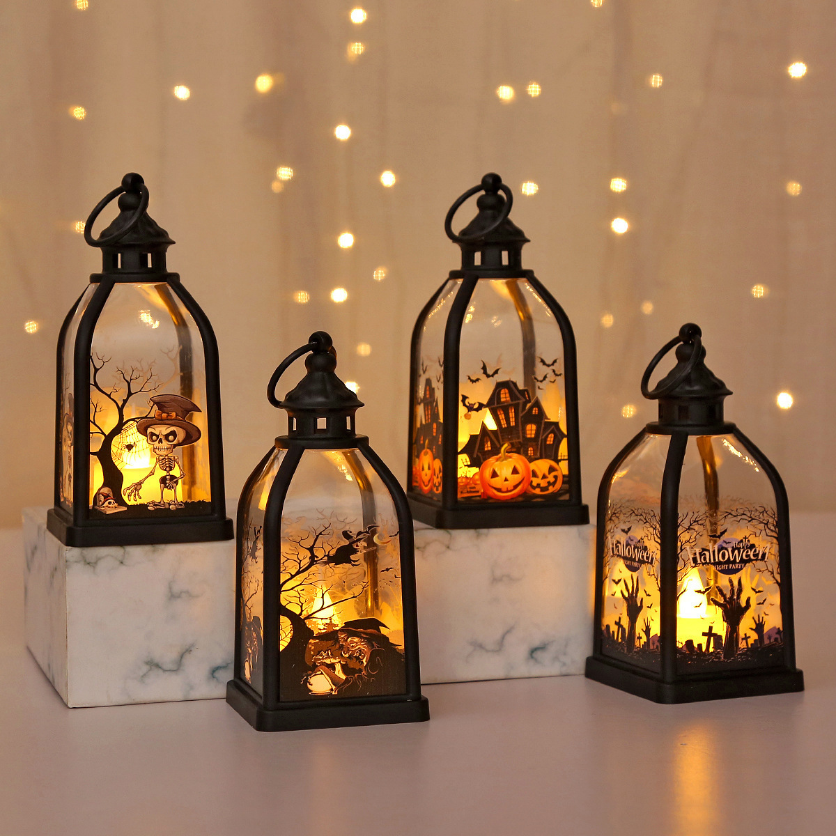 Halloween Ghost Castle-thema h - Lighting Decor For House recensie en prijs