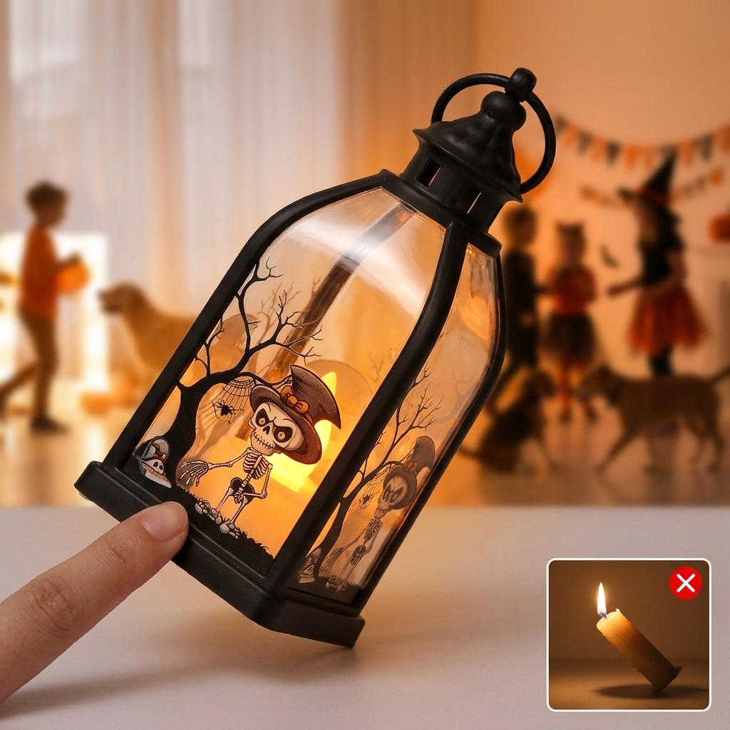 Halloween Ghost Castle-thema h - Lighting Decor For House recensie en prijs