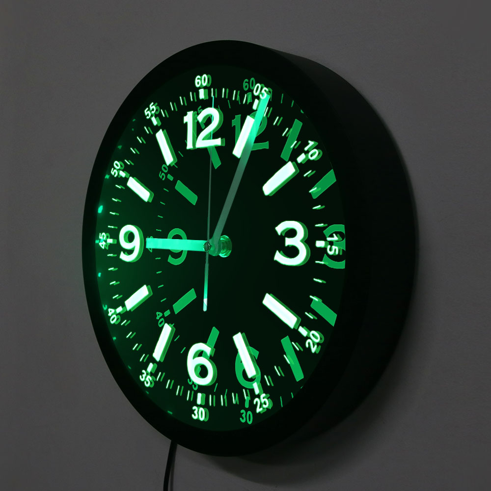 Modern Design Led Neon Licht W - Lighting Home Decor Wall Clocks recensie en prijs