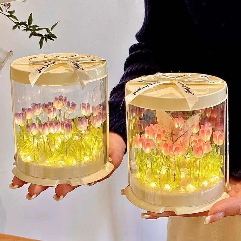 DIY Tulp Lamp Simulatie Bloem  - Lighting Table Decor recensie en prijs
