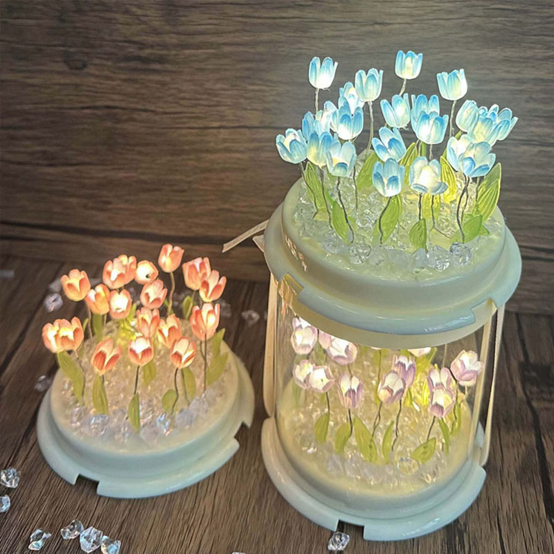 DIY Tulp Lamp Simulatie Bloem  - Lighting Table Decor recensie en prijs