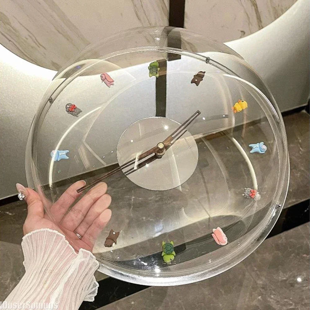 GGE Ronde Wandklok Nordic Mode - Lighting Home Decor Wall Clocks recensie en prijs