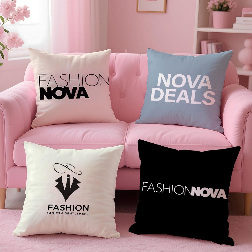 Merk FFashion Nova Kussenhoes  - Nova Decor & Lighting Vase Glass Brun 26Cm recensie en prijs