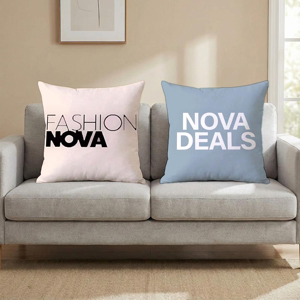 Merk FFashion Nova Kussenhoes  - Nova Decor & Lighting Vase Glass Brun 26Cm recensie en prijs