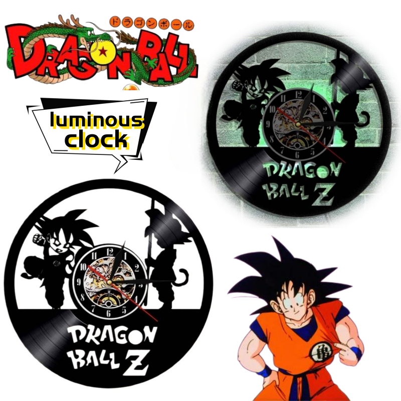 Dragon Ball Son Goku gepersona - Lighting Home Decor Wall Clocks recensie en prijs