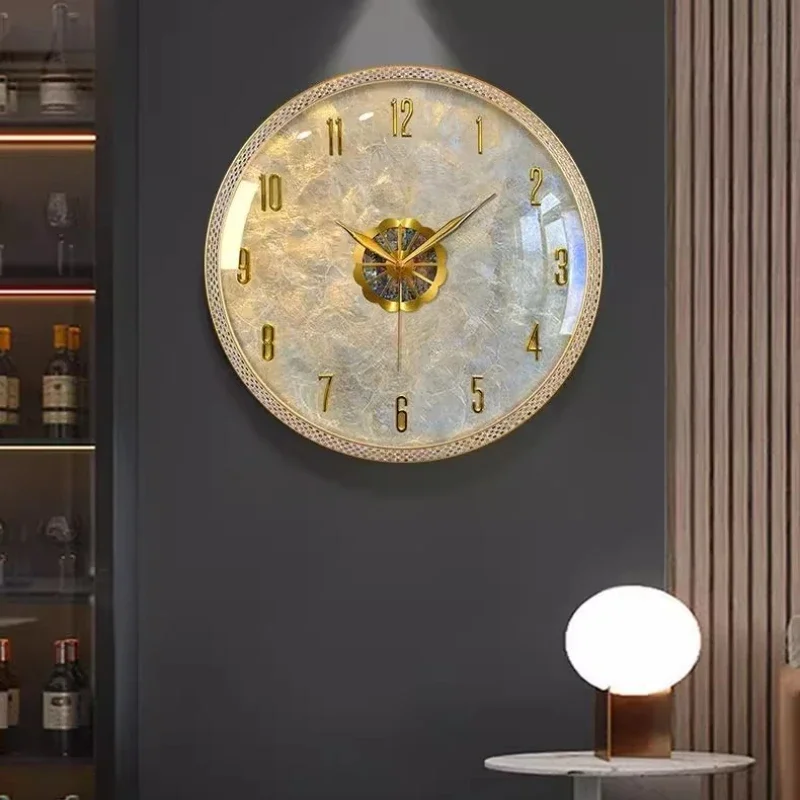 Moderne lichte luxe woonkamer  - Lighting Home Decor Wall Clocks recensie en prijs