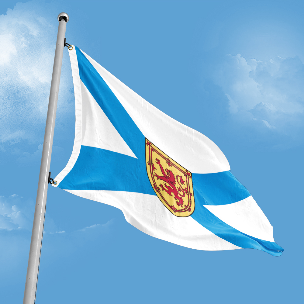Canada Vlag Van Nova Scotia 3f - Nova Decor & Lighting Vase Glass Brun 26Cm recensie en prijs