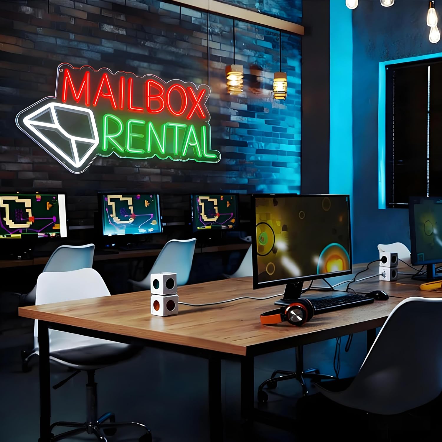 Brievenbusverhuur LED-neonbord - Lighting Decor Rentals recensie en prijs