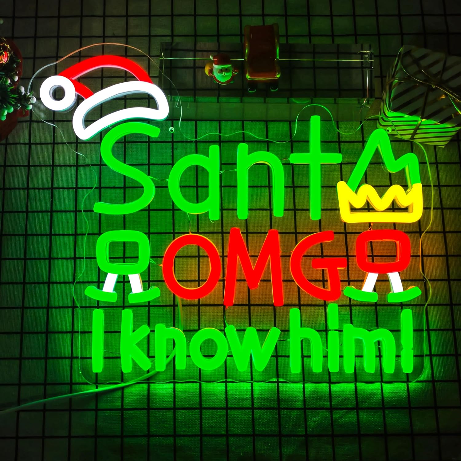 USB Kerstman OMG Ik Ken Hem Ne - Santa'S Elves Holiday Lighting & Decor Llc recensie en prijs