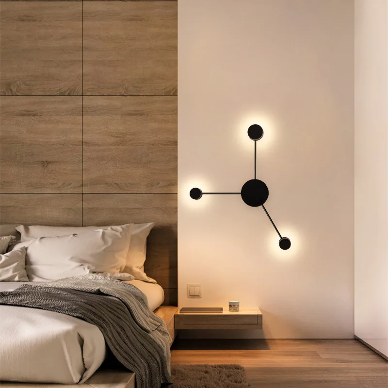 Moderne Led Wandlamp Voor Woon - Lighting Home Decor Wall Clocks recensie en prijs