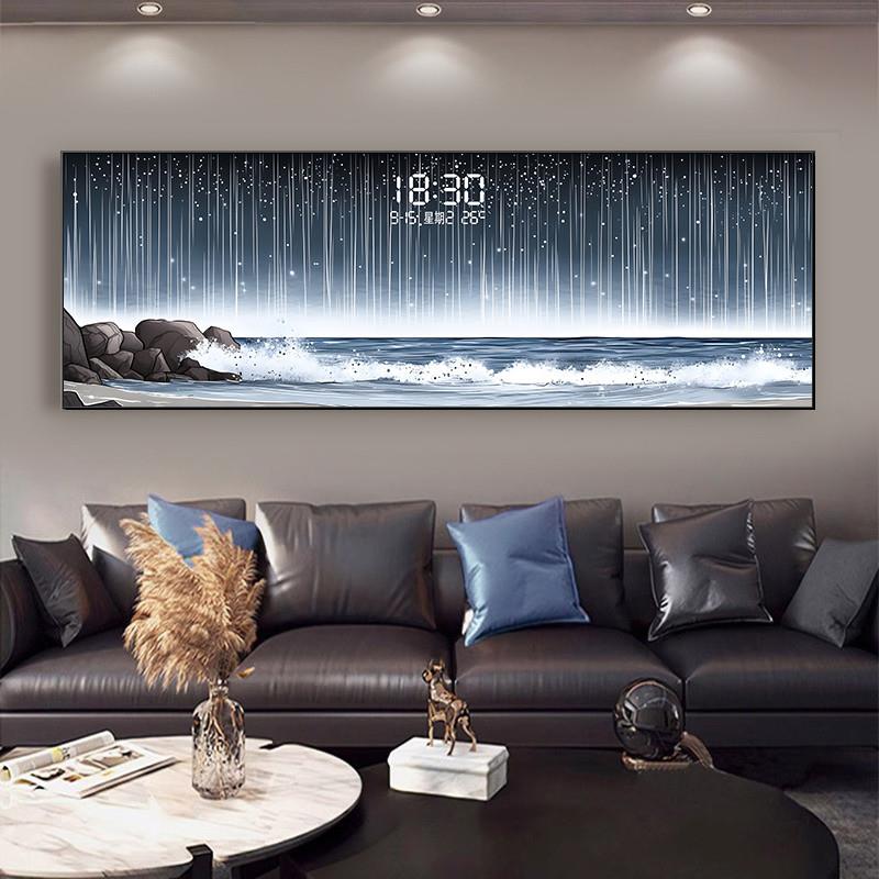 Temperatuur Datum Wandklok Lux - Lighting Home Decor Wall Clocks recensie en prijs