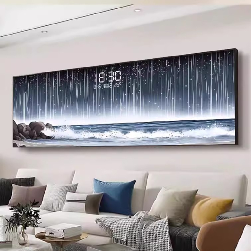 Temperatuur Datum Wandklok Lux - Lighting Home Decor Wall Clocks recensie en prijs