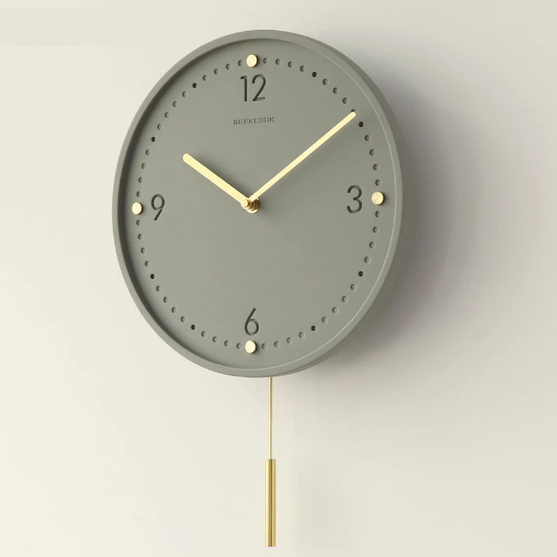 Minimalistische stille wandklo - Lighting Home Decor Wall Clocks recensie en prijs