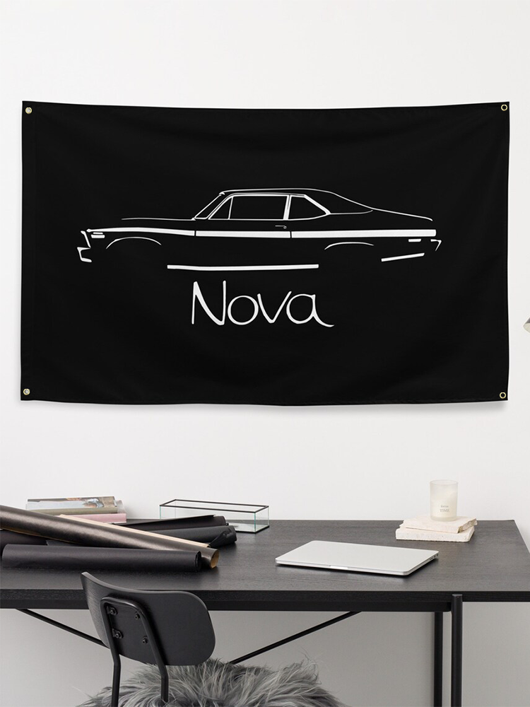 1972 Nova Black Silhouette Ame - Nova Decor & Lighting Vase Glass Brun 26Cm recensie en prijs