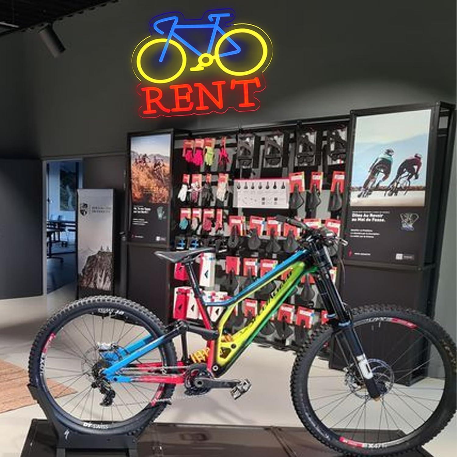 Fietsverhuur Neonbord USB Dimb - Lighting Decor Rentals recensie en prijs