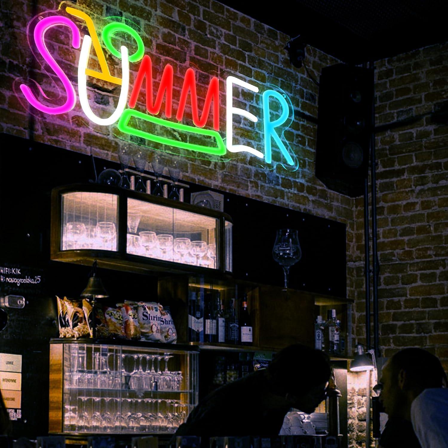 Zomer neonreclame USB-aangedre - Lighting Decor Rentals recensie en prijs