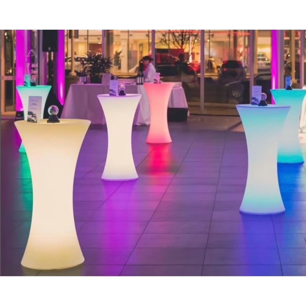 Groothandel LED hoge bartafels - Lighting Decor Rentals recensie en prijs