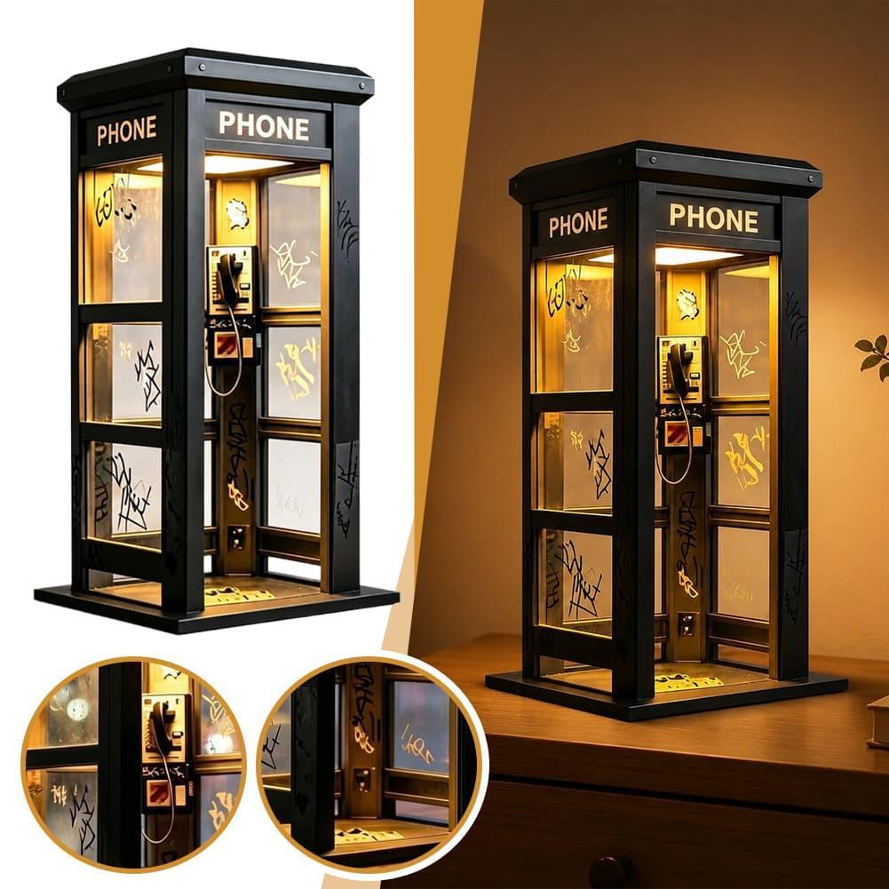 Vintage Londense telefooncel t - Lighting Table Decor recensie en prijs