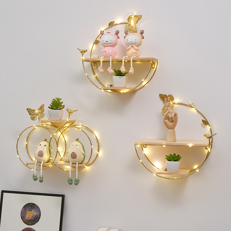Wandplank zonder boren, woonka - Lighting Metal Wall Decor recensie en prijs