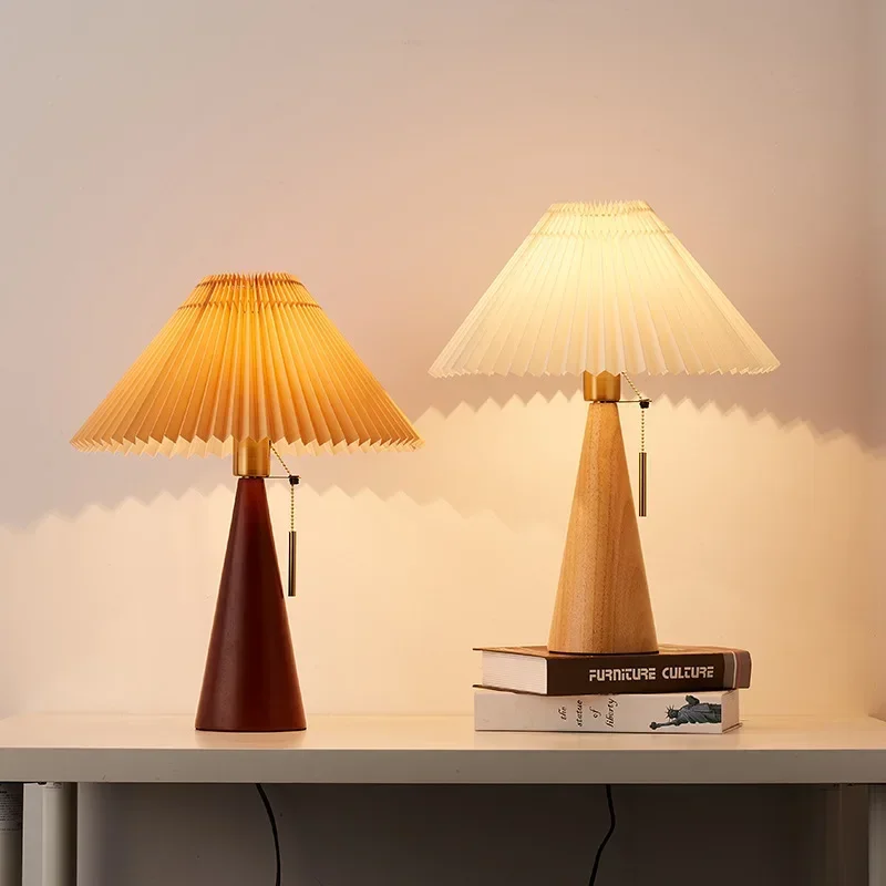 Retro geplooide tafellamp Scan - Lighting Table Decor recensie en prijs