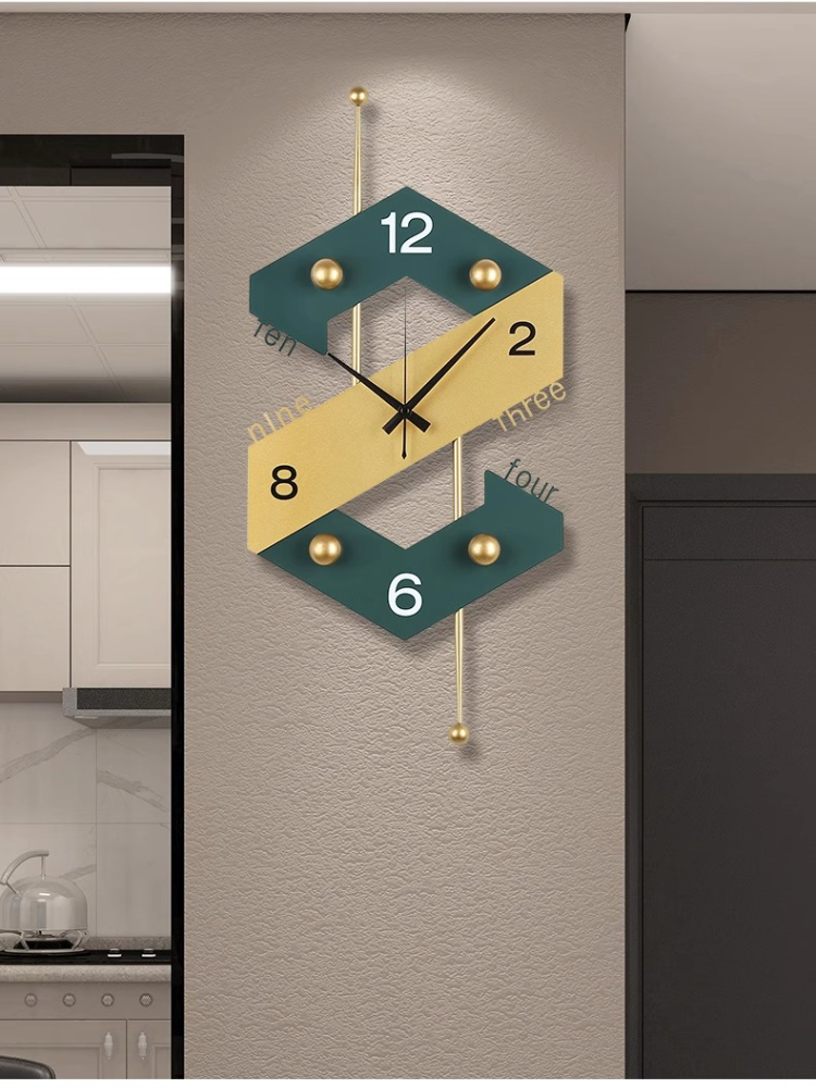 Wandklok woonkamer thuis licht - Lighting Home Decor Wall Clocks recensie en prijs
