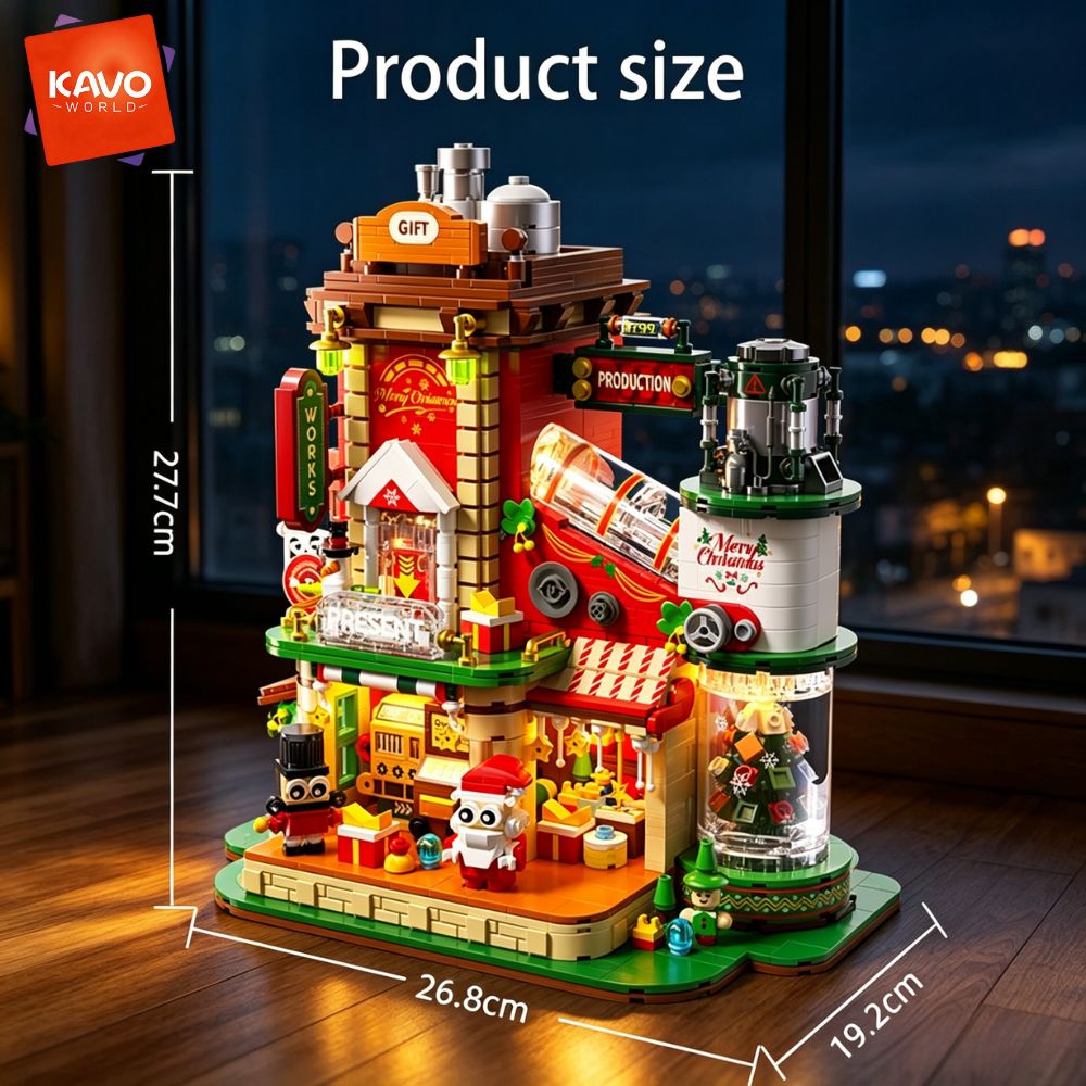 KAVOWORLD 2775-delige Kerstcad - Santa'S Elves Holiday Lighting & Decor Llc recensie en prijs