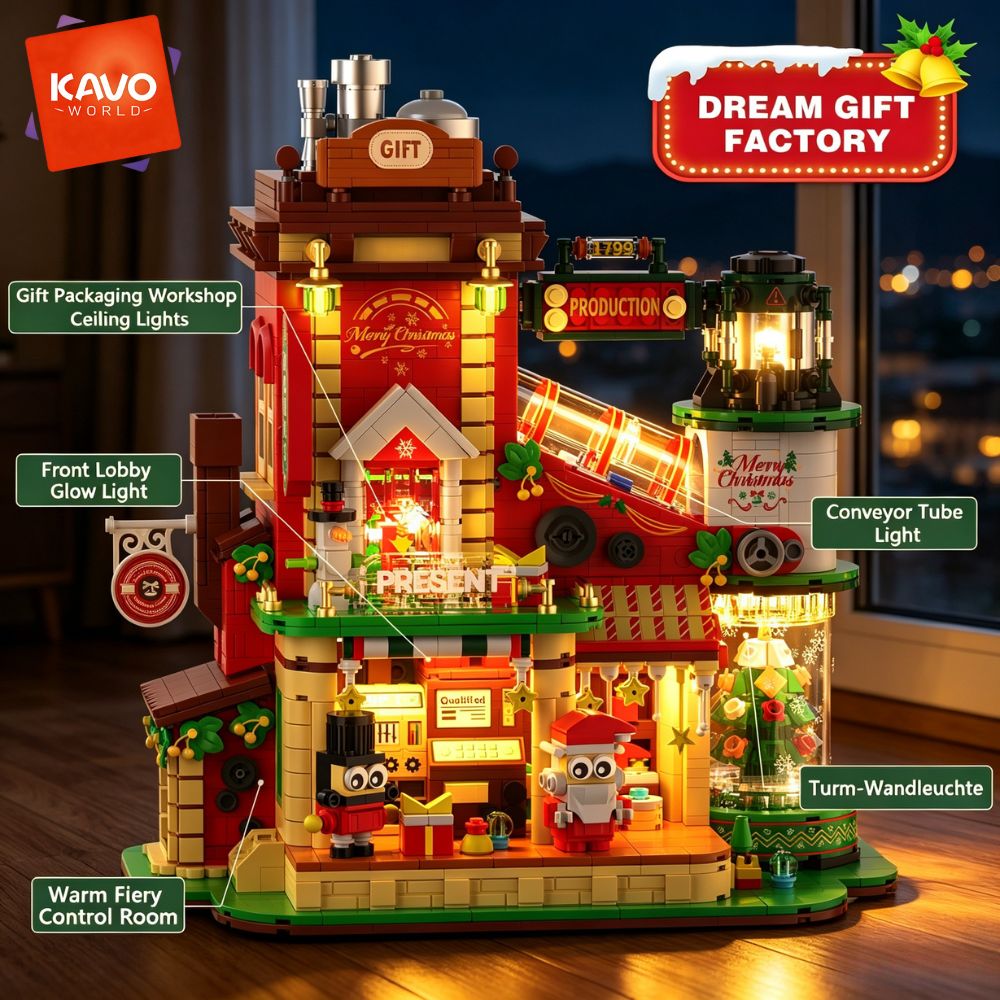 KAVOWORLD 2775-delige Kerstcad - Santa'S Elves Holiday Lighting & Decor Llc recensie en prijs