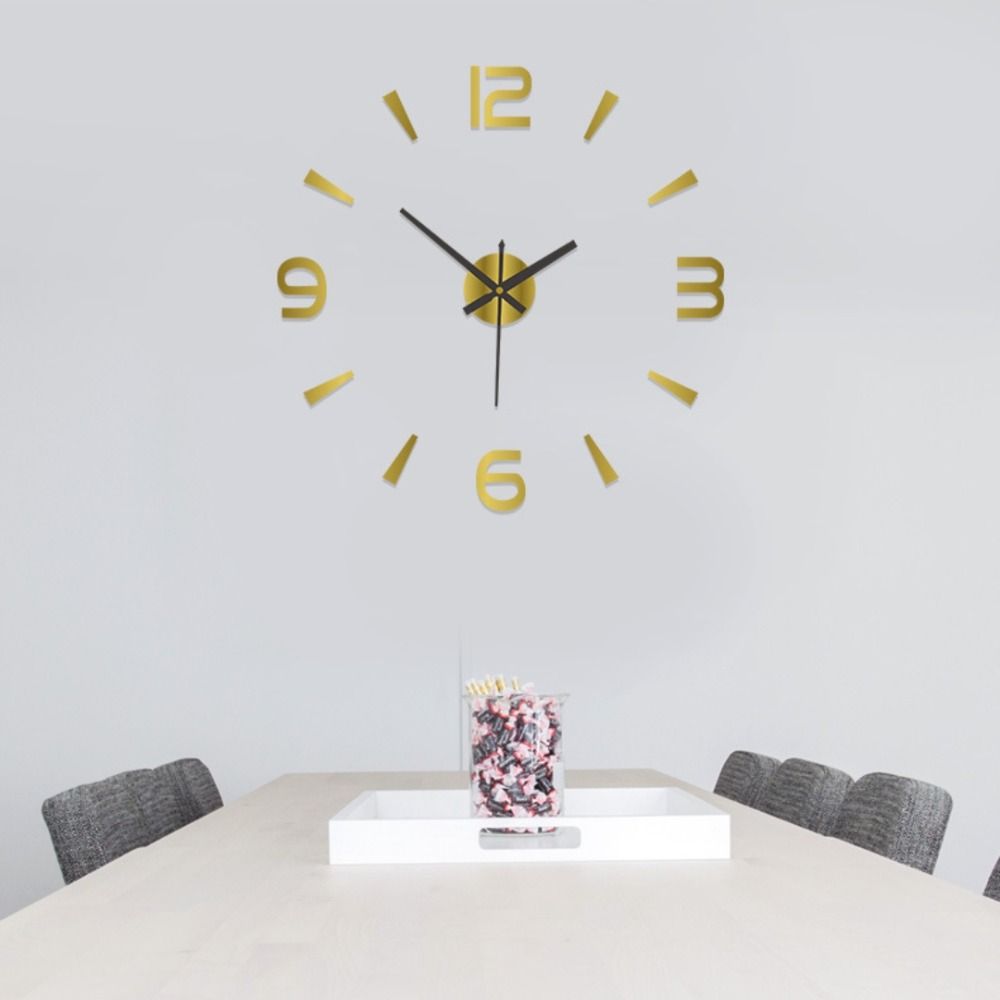Frameloze doe-het-zelf wandklo - Lighting Home Decor Wall Clocks recensie en prijs